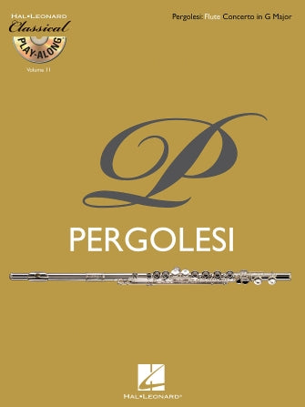 Pergolesi - Flute Concerto in G Major - Classical Play-Along Vol. 11