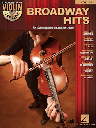 Broadway Hits - Violin Play-Along Vol. 22