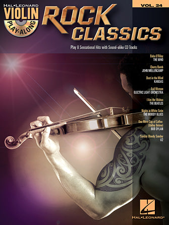 Rock Classics - Violin Play-Along Vol. 24