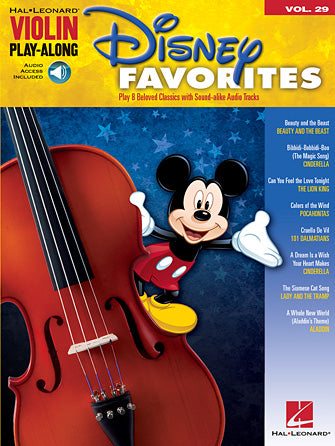 Disney Favorites - Violin Play-Along Vol. 29