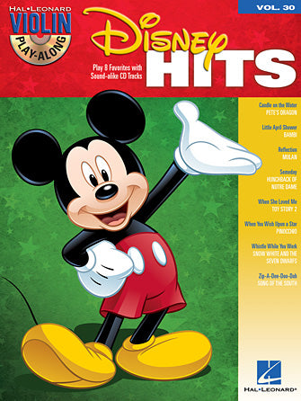 Disney Hits - Violin Play-Along Vol. 30