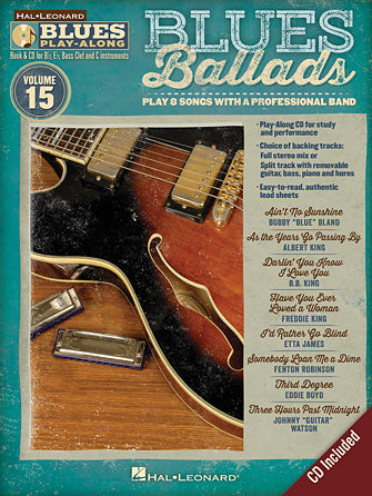 Blues Ballads - Blues Play-Along Vol. 15