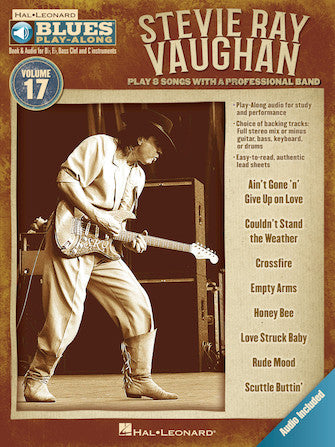 Vaughan, Stevie Ray - Blues Play-Along Vol. 17