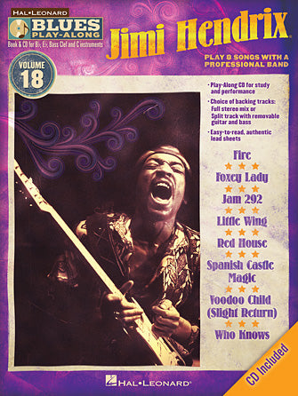 Hendrix, Jimi - Blues Play-Along Vol. 18