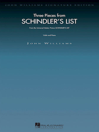 Schindler's List, Three Pieces from - Violin and Piano