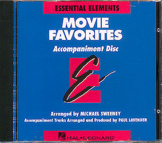 Essential Elements Movie Favorites - Accompaniment CD