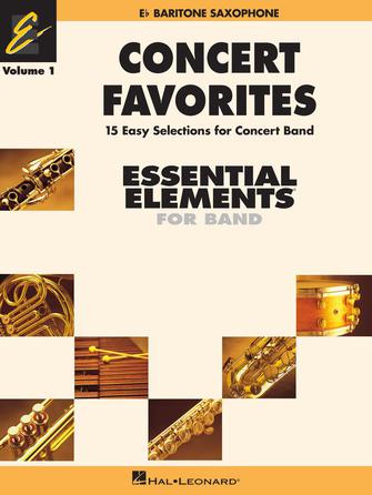 Concert Favorites Vol. 1 - Eb Baritone Sax