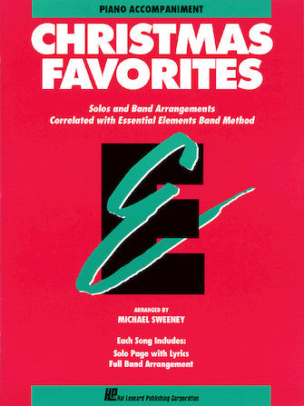 Essential Elements Christmas Favorites - Piano Accompaniment