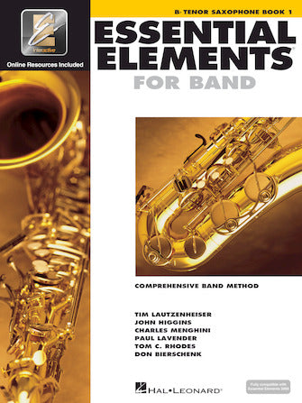 Essential Elements for Band - Bb Tenor Saxophone Book 1 (w/EEi)