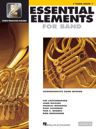 Essential Elements for Band - F Horn Book 1 (w/EEi)