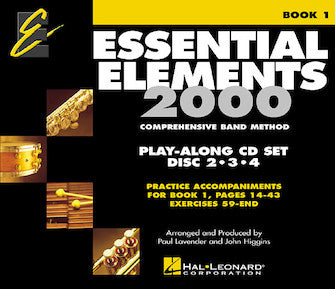 Essential Elements for Band - Book 1 Play-Along CD Set (Brass/Woodwinds)