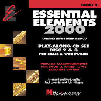 Essential Elements for Band - Book 2 Play-Along CD Set (Brass/Woodwinds)