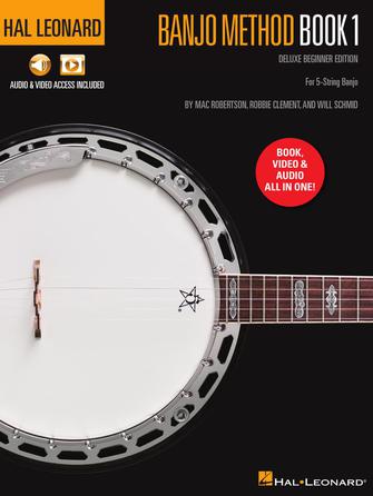 Hal Leonard Banjo Method Book 1 - Deluxe Beginner Edition