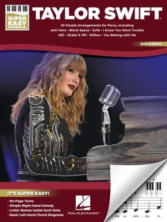 Swift, Taylor - Super Easy Songbook - 2nd Edition