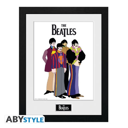 The Beatles - Yellow Submarine Group Framed Poster