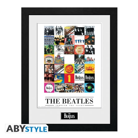 The Beatles - Through the Years Framed Poster