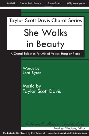 She Walks in Beauty (SATB)