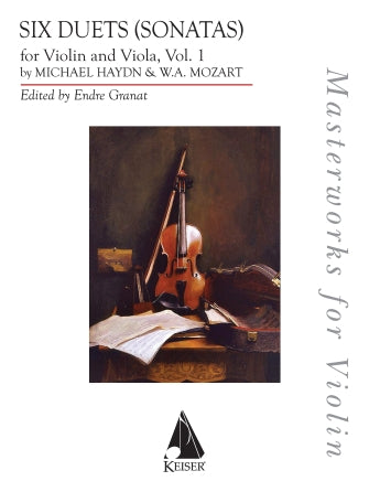 Six Sonatas For Violin And Viola, Volume 1, Score And Parts