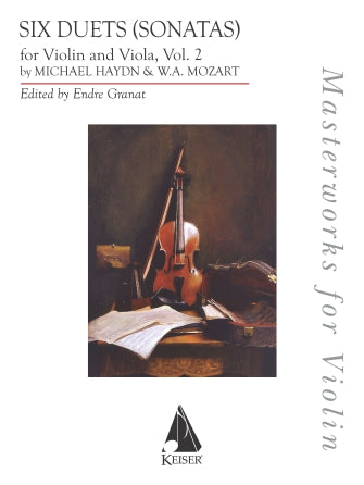 Six Sonatas For Violin And Viola, Volume 2, Score And Parts