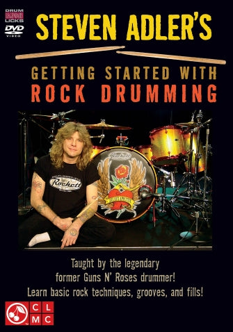 Adler, Steven - Getting Started with Rock Drumming