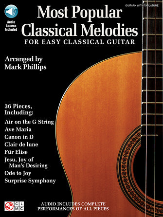 Most Popular Classical Melodies for Easy Classical Guitar