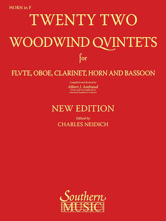 22 Woodwind Quintets