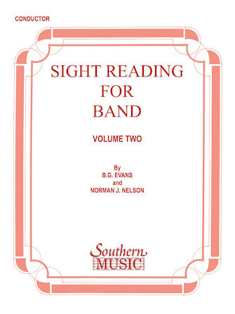 Sight Reading for Band, Book 2