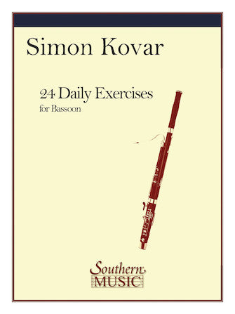 24 Daily Exercises for Bassoon