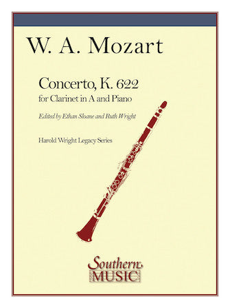 Concerto in A for Clarinet, K. 622