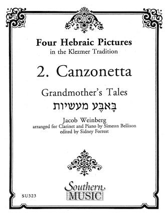 Four Hebraic Pictures (Canzonetta)