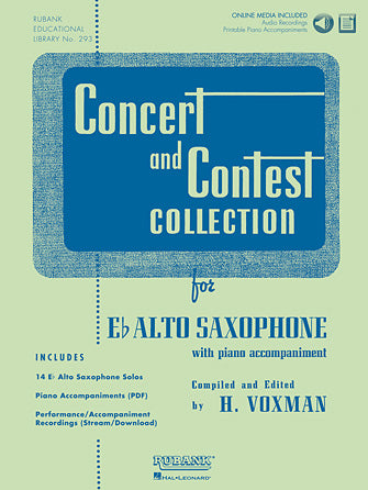 Concert and Contest Collection for Eb Alto Saxophone