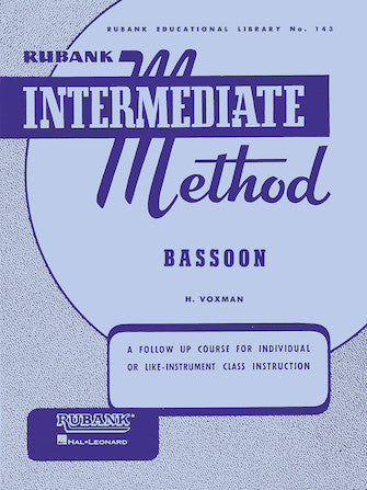 Rubank Intermediate Method - Bassoon