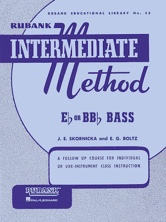 Rubank Intermediate Method for Bass/Tuba