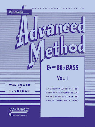 Rubank Advanced Method, Vol. 1 - Bass/Tuba (Sousaphone)