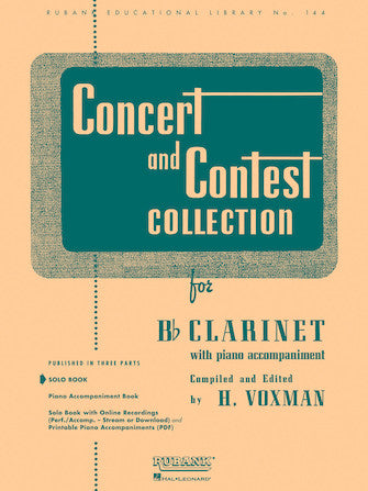 Concert and Contest Collection for Bb Clarinet