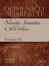 Domenico Scarlatti: Ninety Sonatas in Three Volumes, Volume III