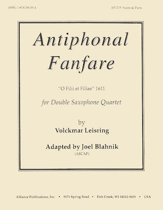 Antiphonal Fanfare - Sax - Set