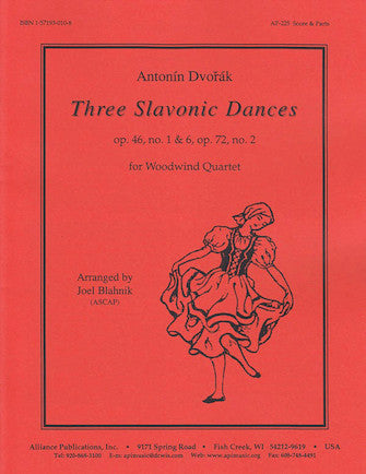 Three Slavonic Dances - Ww Qt