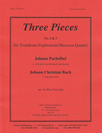 Three Pieces - No. 1 & 3 - Low Br Qt