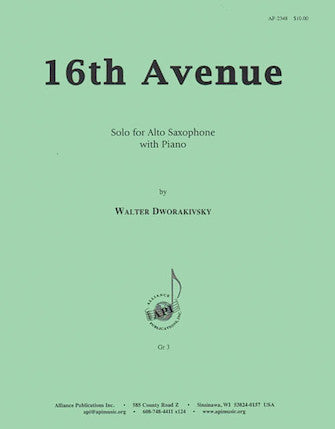 16th Avenue - Alto Sax-pno