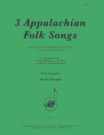 Three Appalachian Folk Songs - Bb Or C Instr-piano