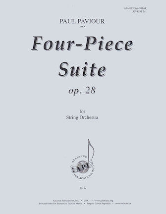 Four Piece Suite, Op. 28 - String Orch - Set