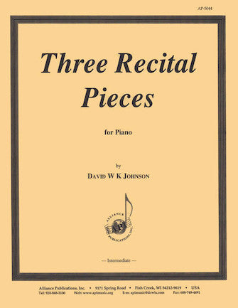 Three Recital Pieces