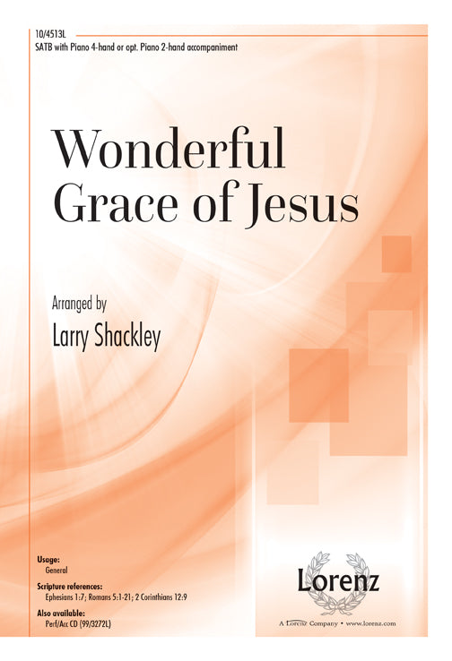 Wonderful Grace of Jesus