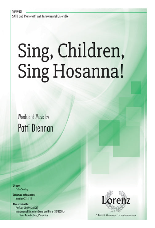 Sing, Children, Sing Hosanna!