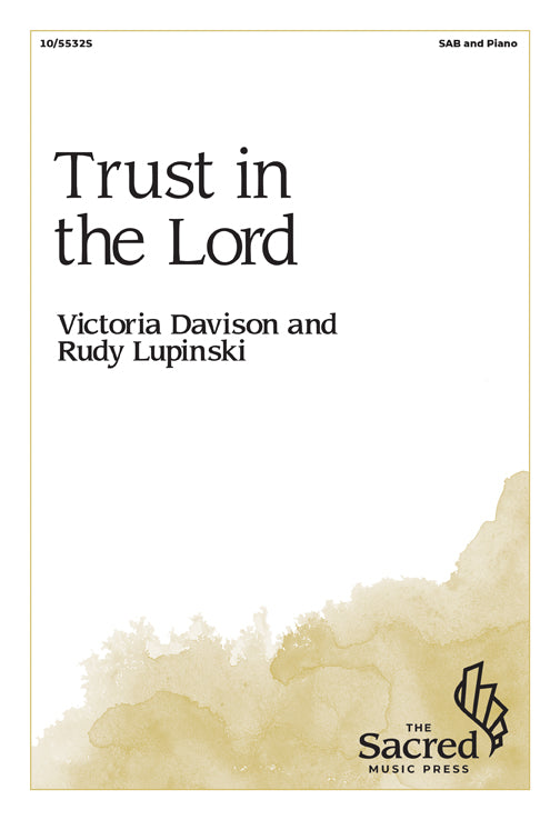 Trust in the Lord