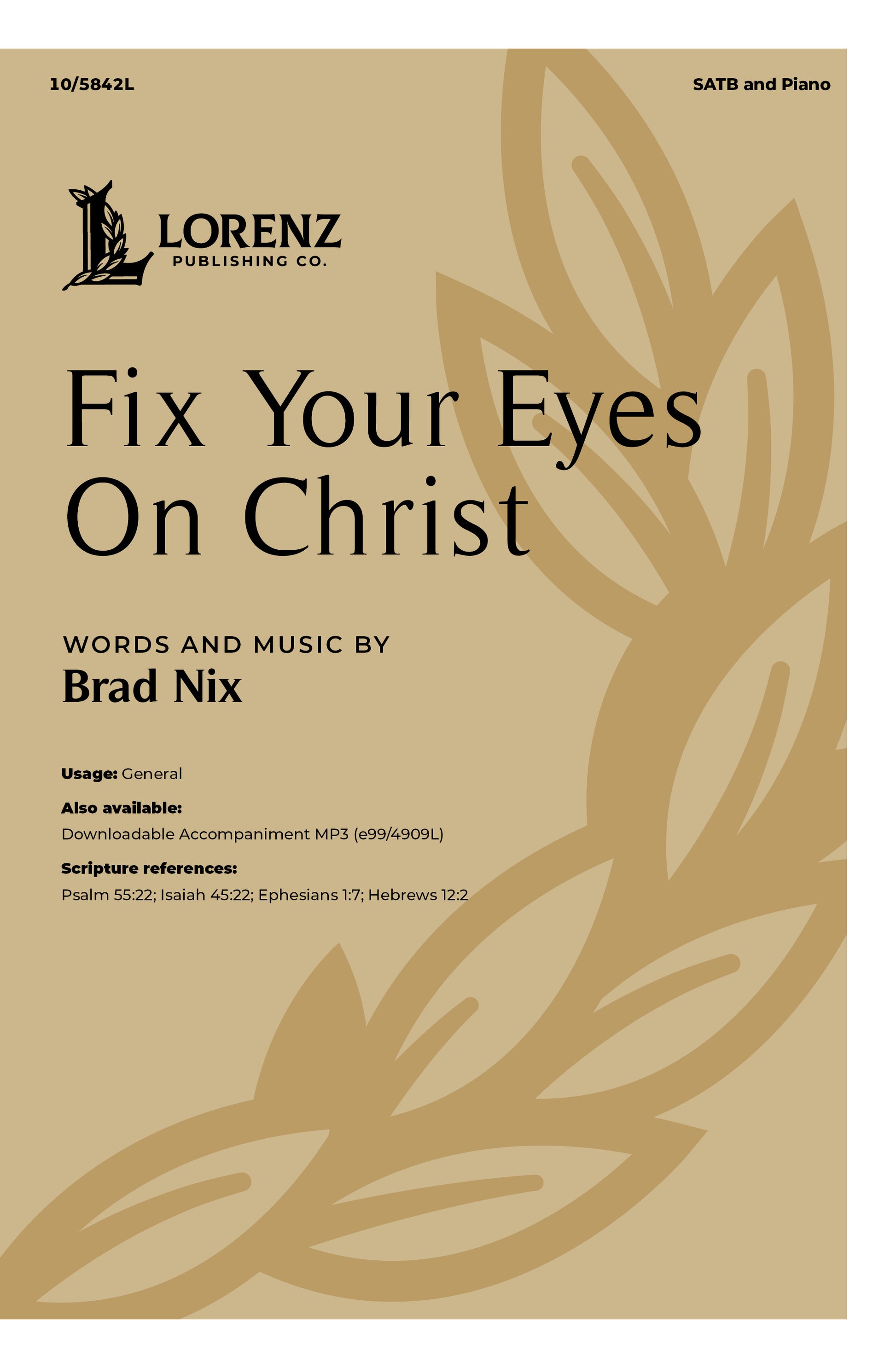 Fix Your Eyes On Christ