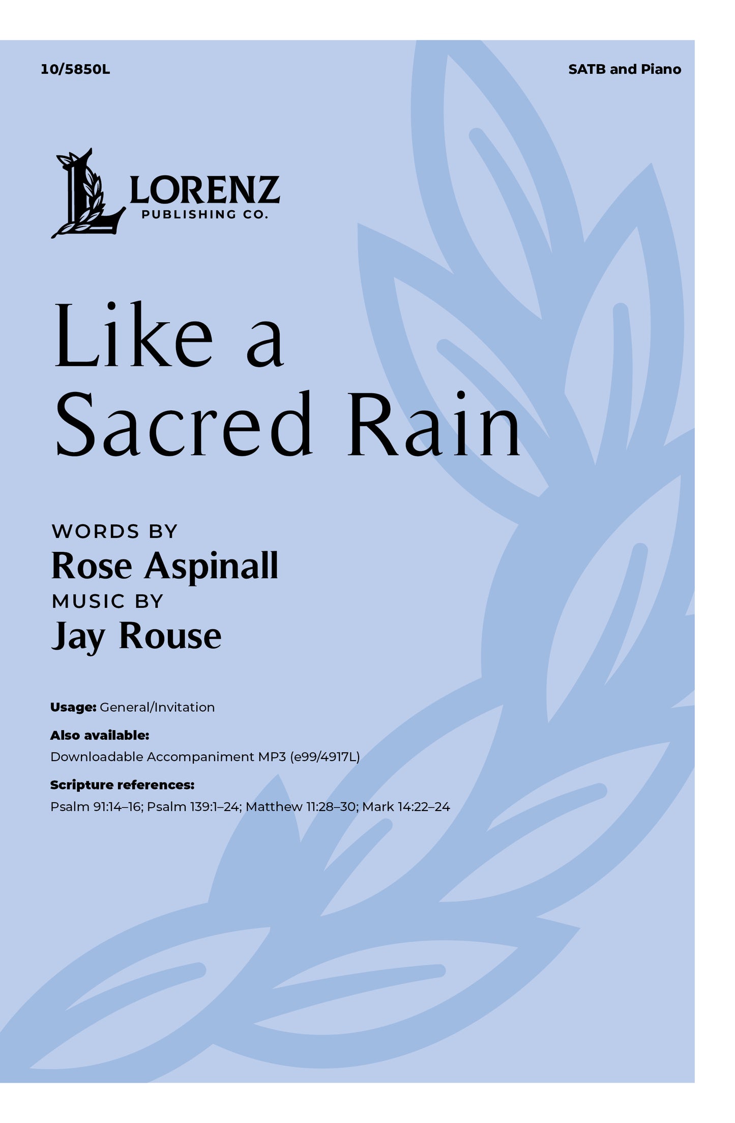 Like a Sacred Rain