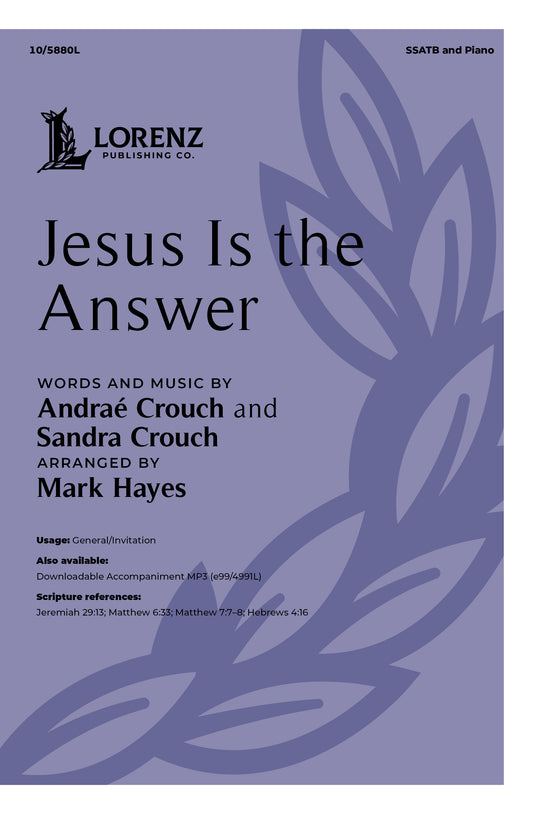 Jesus Is the Answer