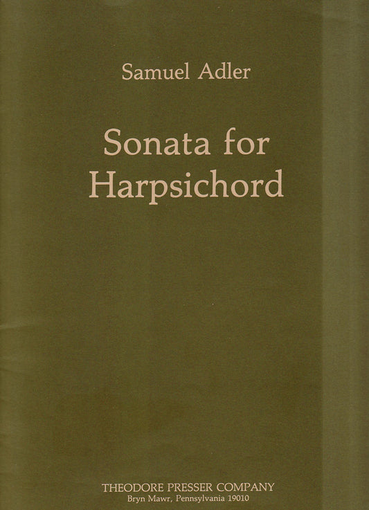 Sonata for Harpsichord